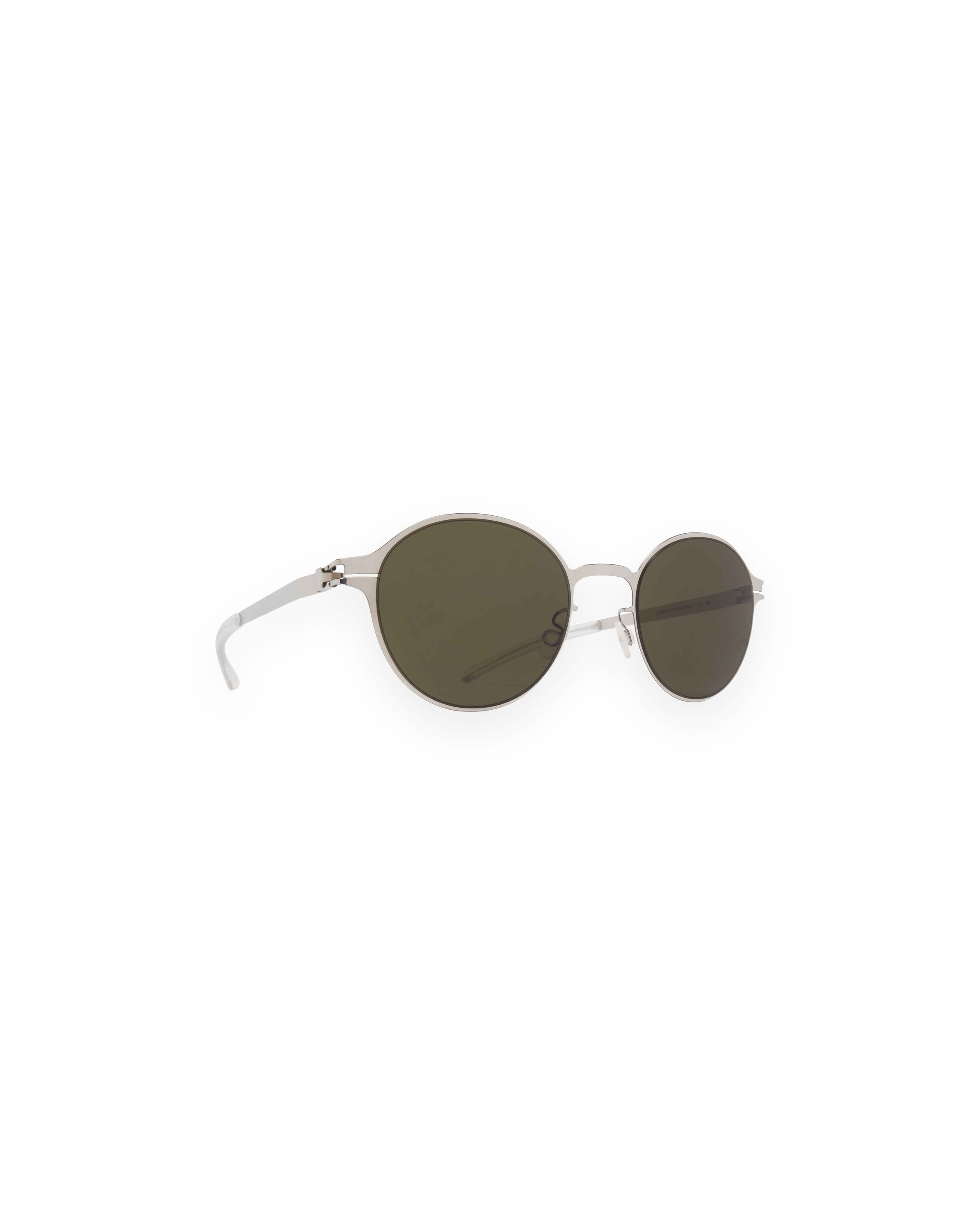 MYKITA WIM SHINY SILVER Shiny Silver / Rawgreen Solid