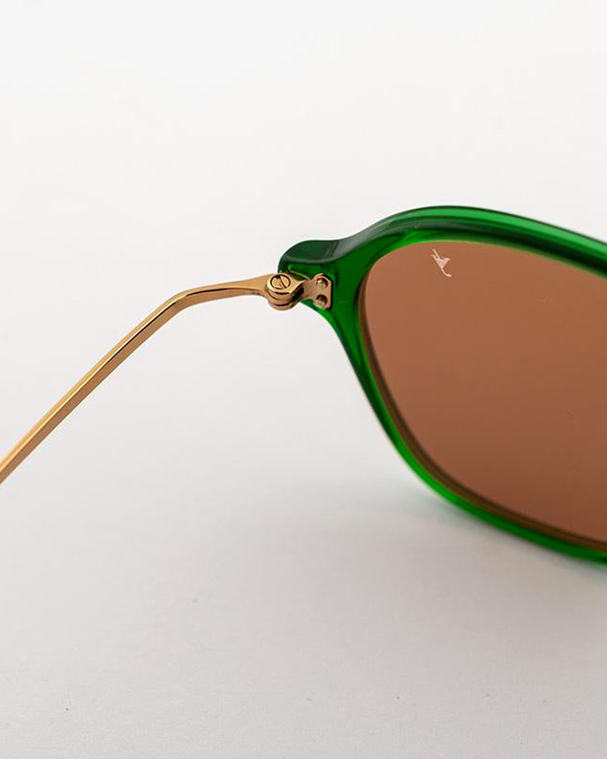 Detail of the hinge connection on EYEPETIZER WINDSOR C.O/O-4-45 sunglasses.