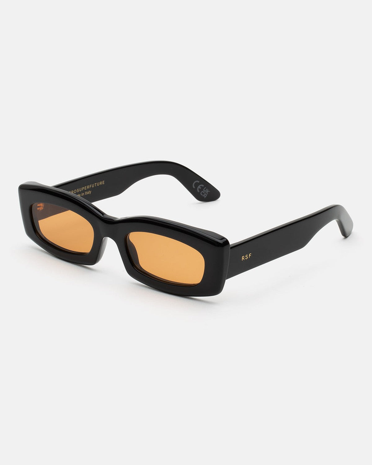 Angled view of RETROSUPERFUTURE Zaga Refined sunglasses.