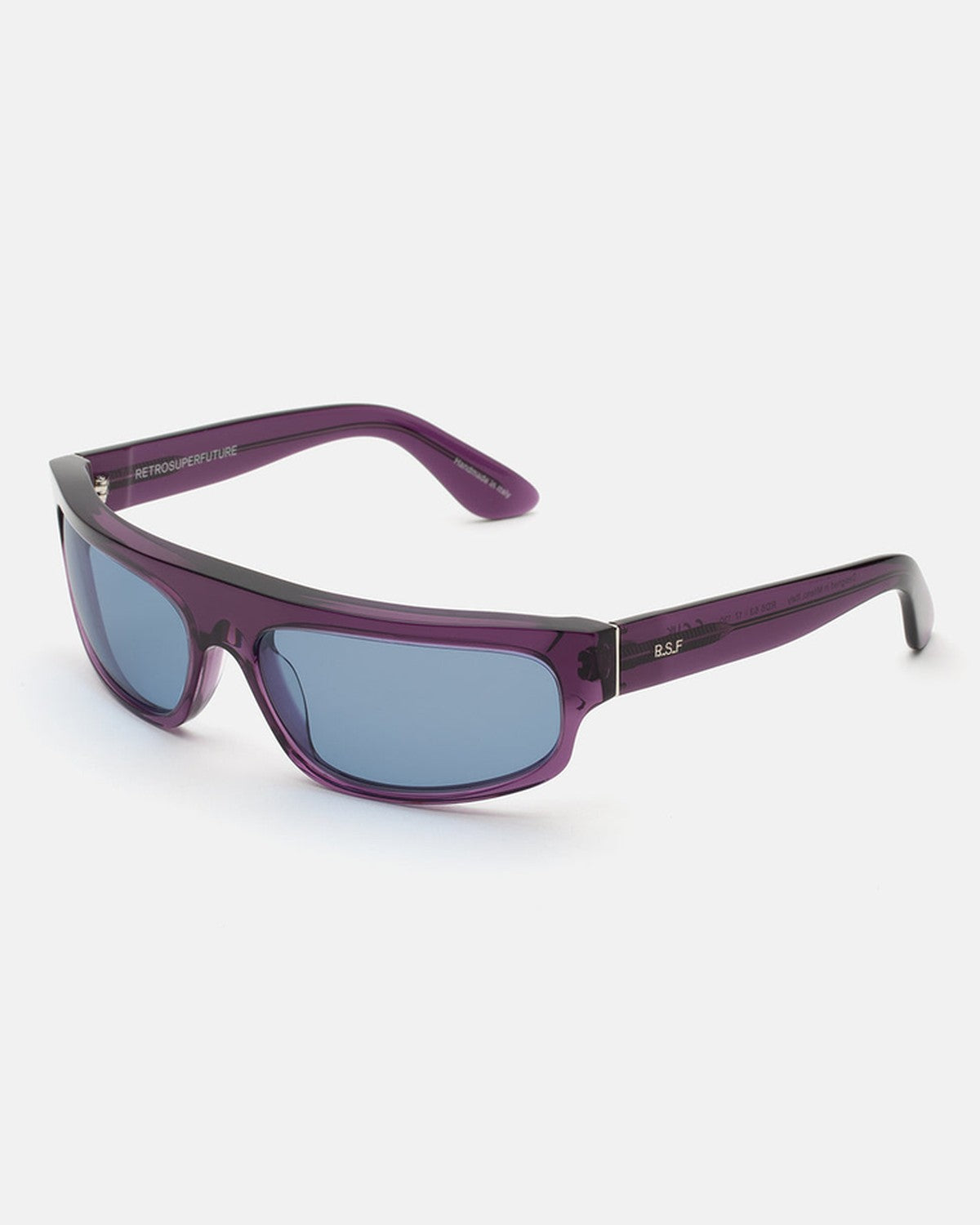 Angle view of RETROSUPERFUTURE Zam Melanzana sunglasses.